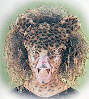 Parrucca leopardo